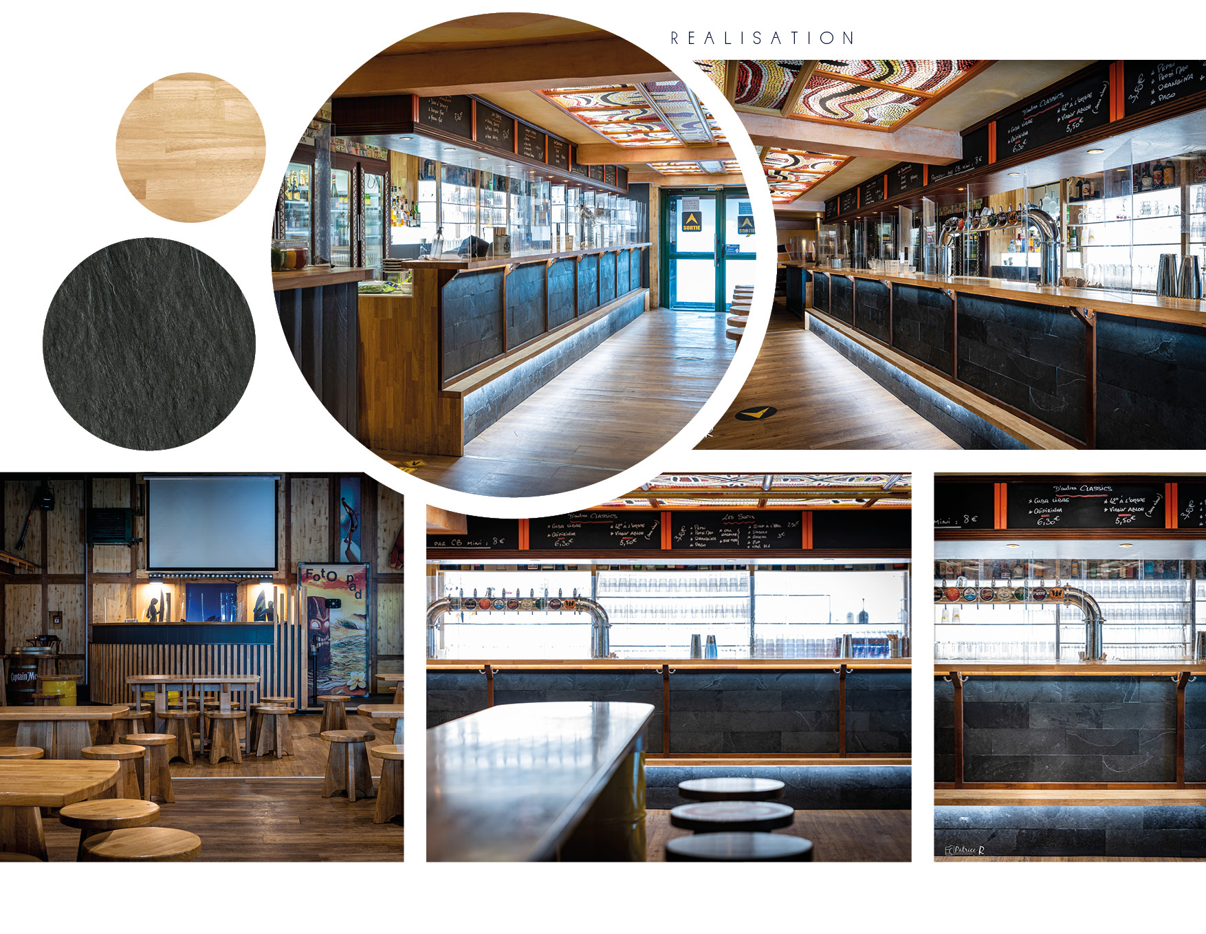 Rénovation d’un bar ambiance – Camille Decouard